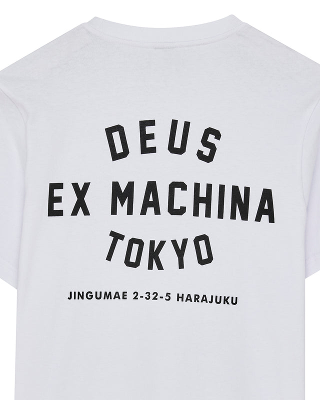 Harajuku Helmet Tee - White