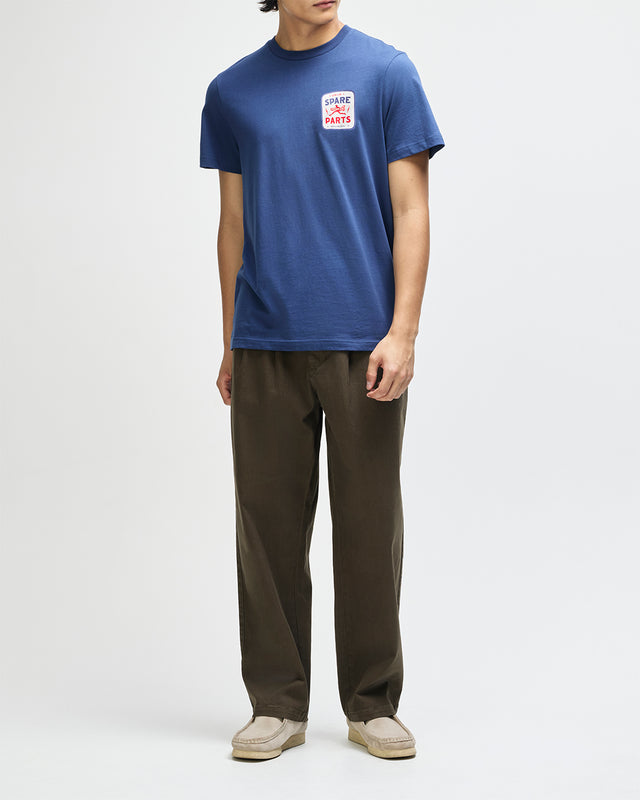 Mudflap Tee - Mechanic Blue
