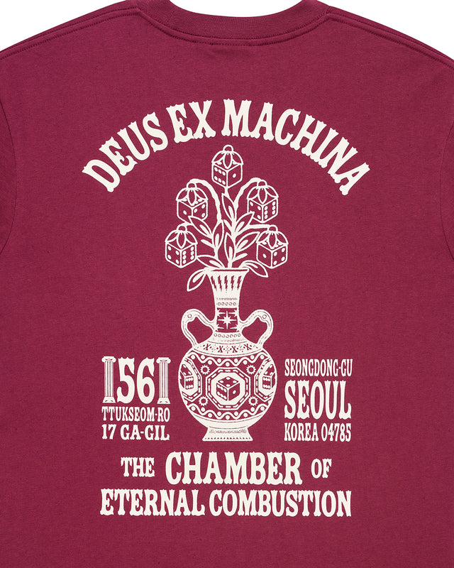 Seoul Ceramic Tee - Burgundy