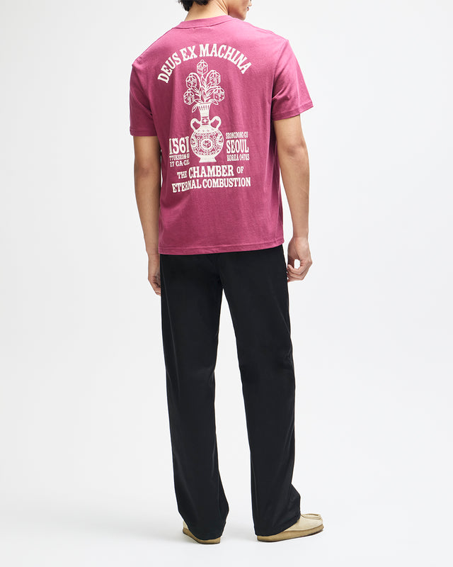 Seoul Ceramic Tee - Burgundy