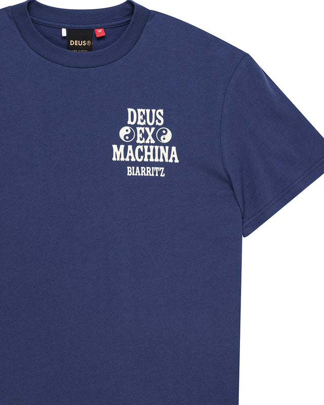 Biarritz Ceramic Tee - Mechanic Blue