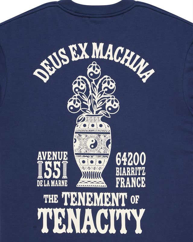 Biarritz Ceramic Tee - Mechanic Blue