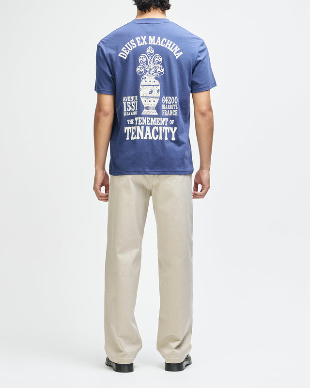 Biarritz Ceramic Tee - Mechanic Blue