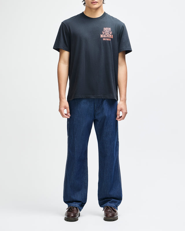 Sao Paulo Ceramic Tee - Black