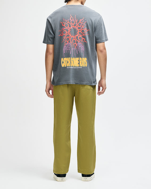 Catchin Rays Tee - Anthracite Grey