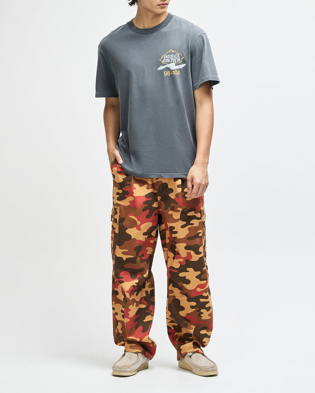Easy Peacey Tee - Anthracite Grey