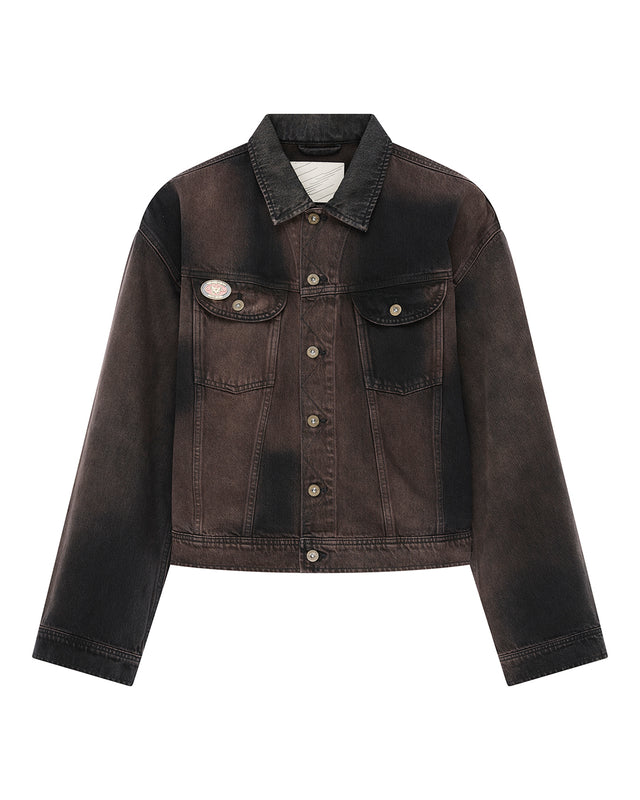Folklore Jacket - Overdyed Brown