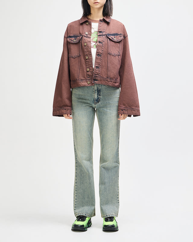 Folklore Jacket - Overdyed Brown