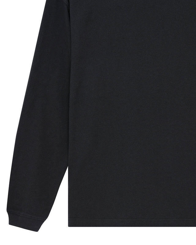 Smile Os Ls Tee - Black