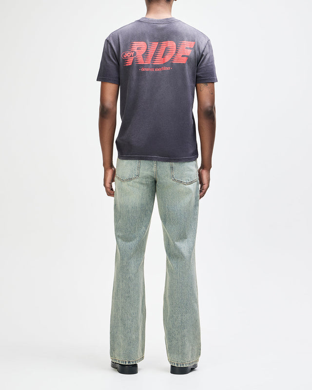 Curve Line Bootcut Jean - Dirty Denim