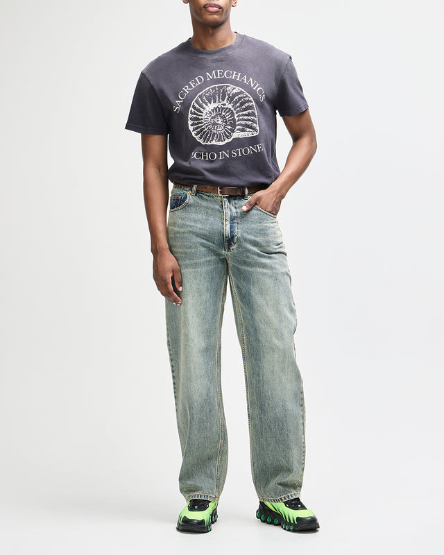 True Line Straight Jean - Dirty Denim