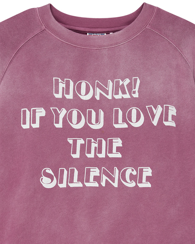Honk! Crew Neck - Red Violet