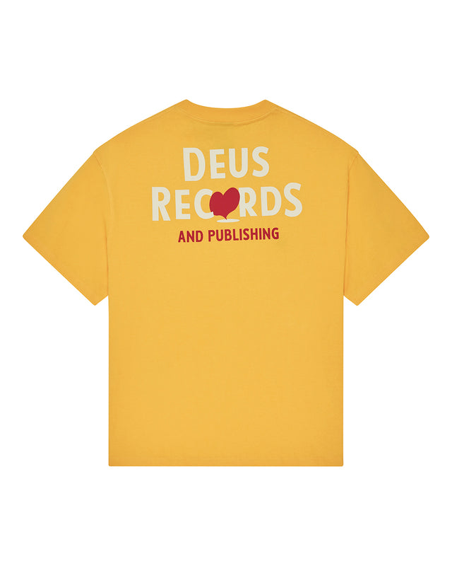 Deep Cut OS Tee - Citrus Orange