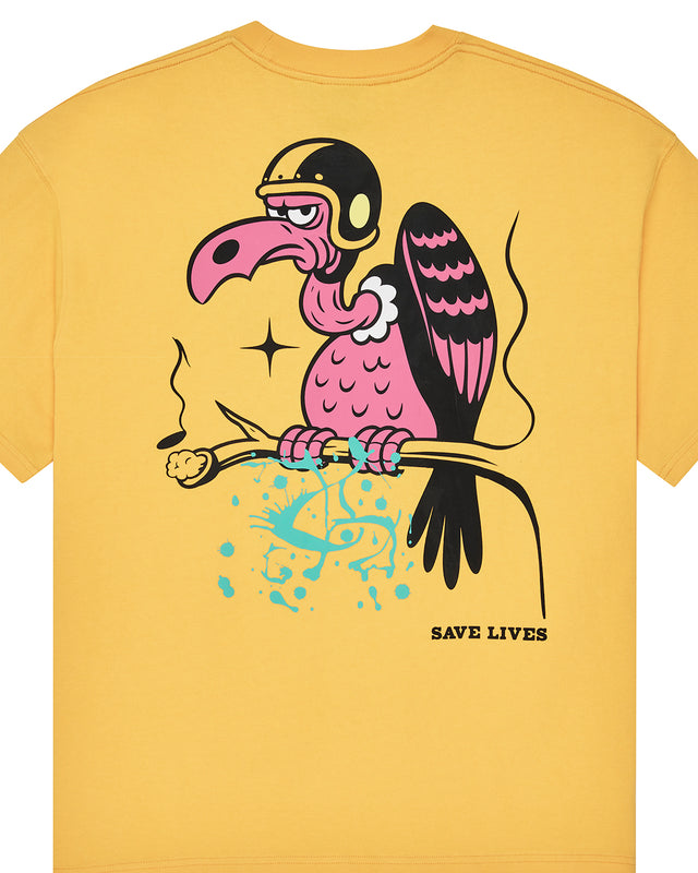 Turpentine Os Tee - Citrus Orange