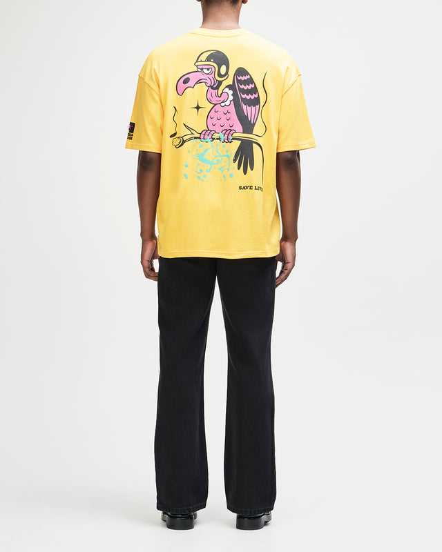 Turpentine Os Tee - Citrus Orange