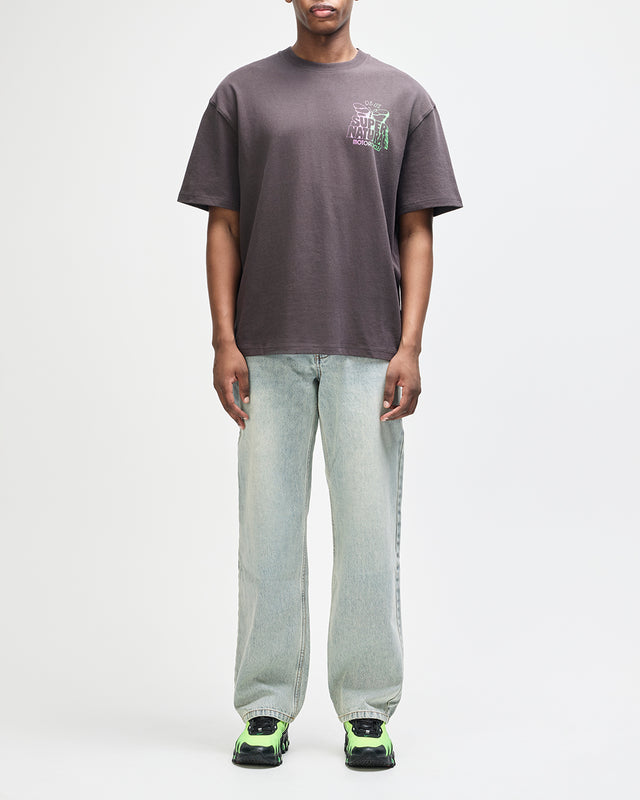 Temple Torque Os Tee - Anthracite Grey
