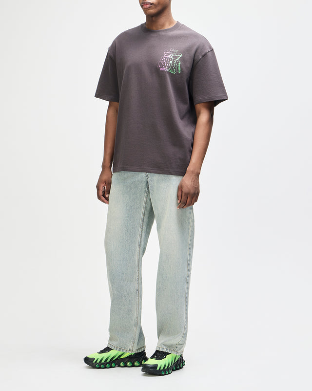 Temple Torque Os Tee - Anthracite Grey