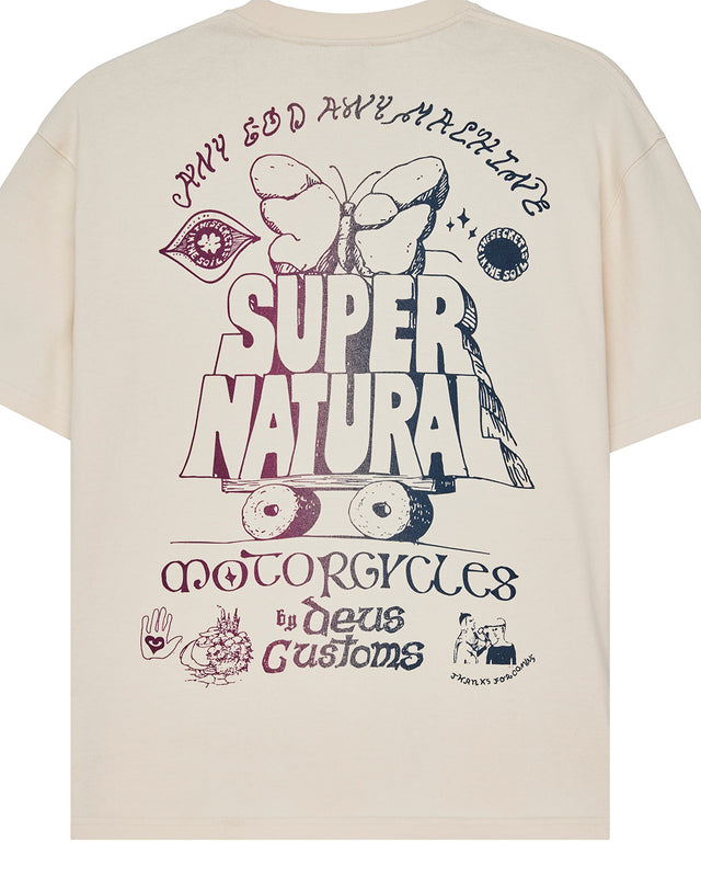 Temple Torque Os Tee - Dirty White
