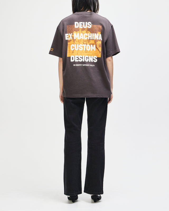 Utility Os Tee - Anthracite Grey