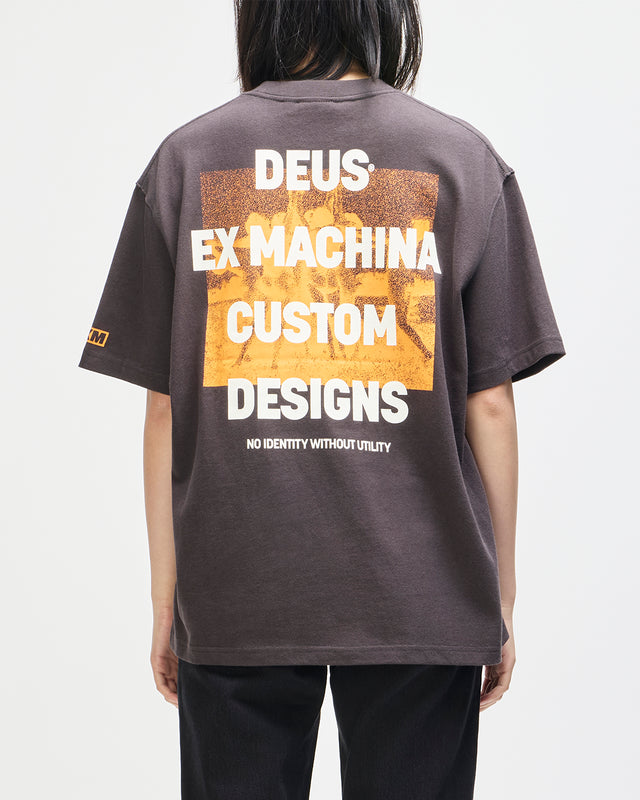 Utility Os Tee - Anthracite Grey