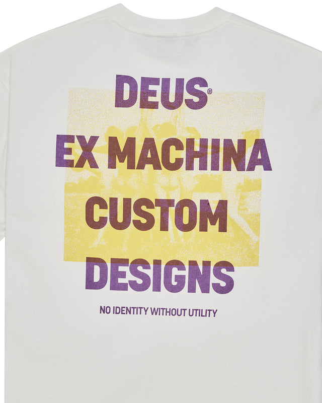 Utility Os Tee - Vintage White
