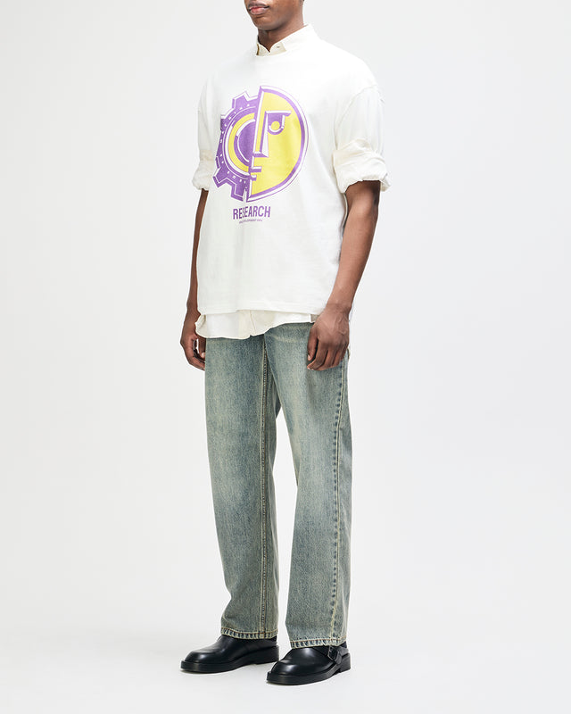 Utility Os Tee - Vintage White