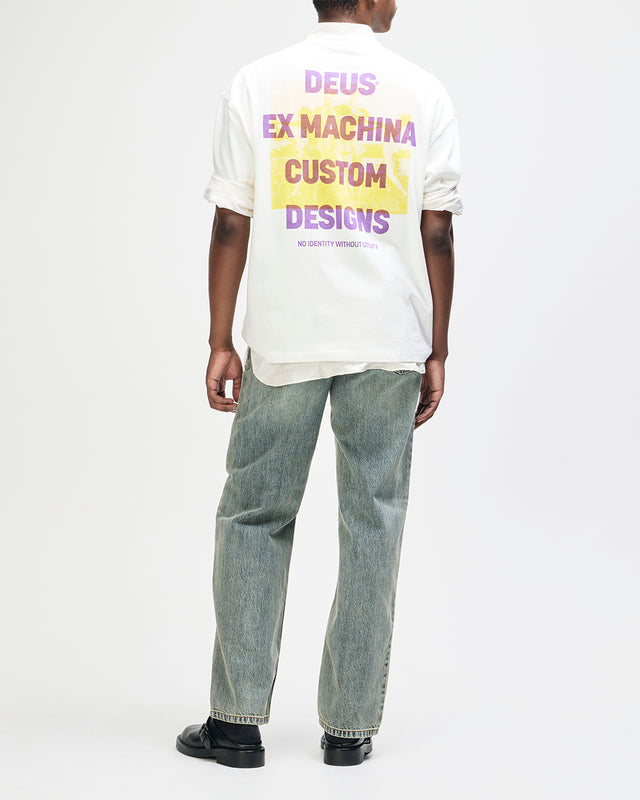 Utility Os Tee - Vintage White