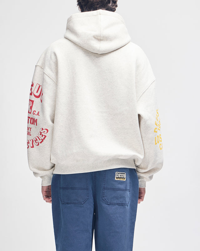 All For Won Hoodie - Lt Grey Marle