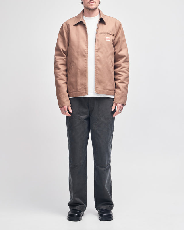 Vista Padded Work Jacket - Camel Brown