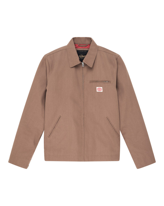 Vista Padded Work Jacket - Camel Brown