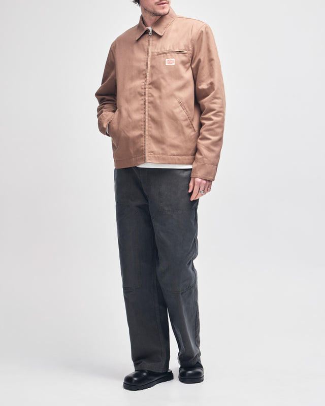 Vista Padded Work Jacket - Camel Brown