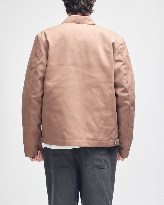 Vista Padded Work Jacket - Camel Brown