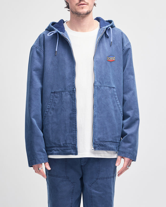 Watson Hooded Jacket - Indigo