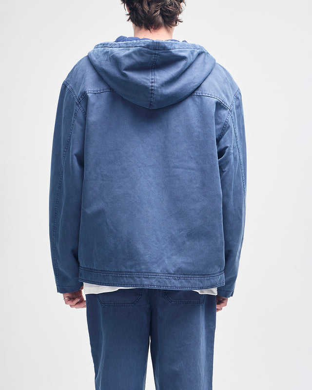 Watson Hooded Jacket - Indigo