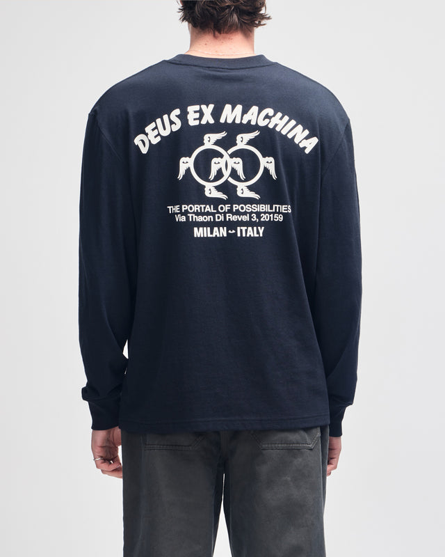 Horus Ls Tee - Black