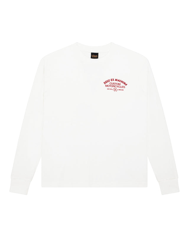 Horus Ls Tee - Vintage White
