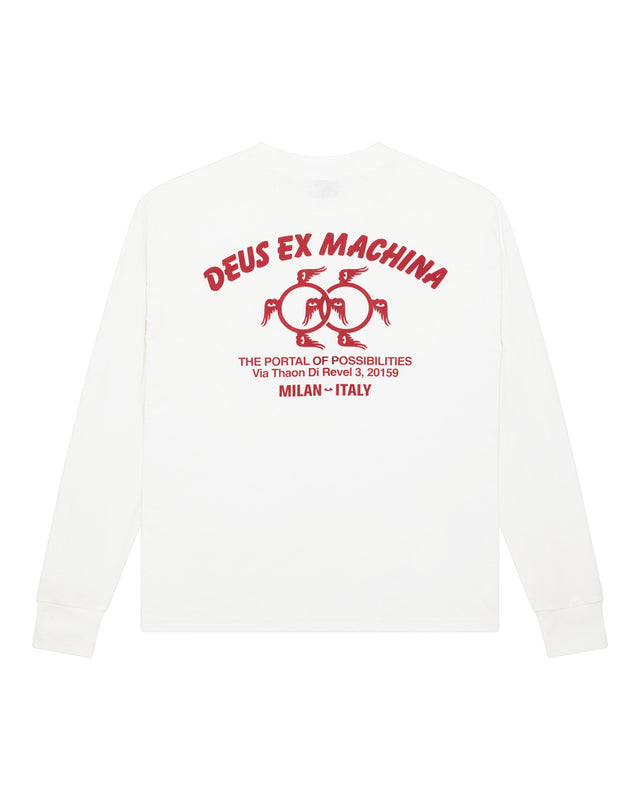 Horus Ls Tee - Vintage White