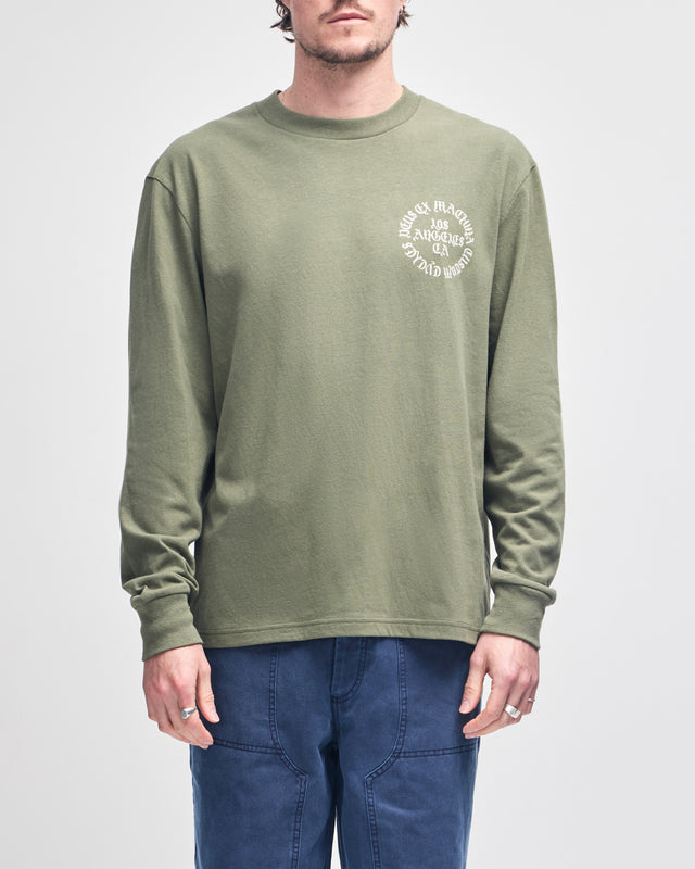 Torino Ls Tee - Cypress Green