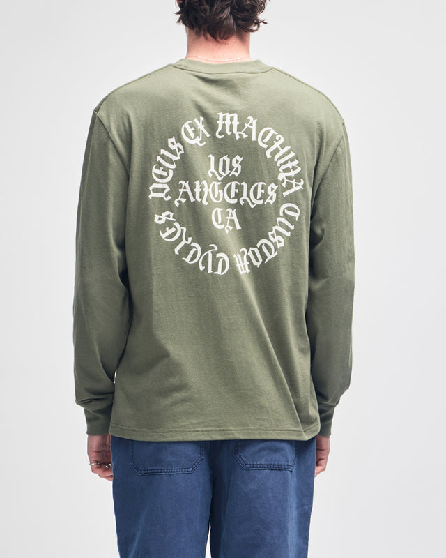 Torino Ls Tee - Cypress Green