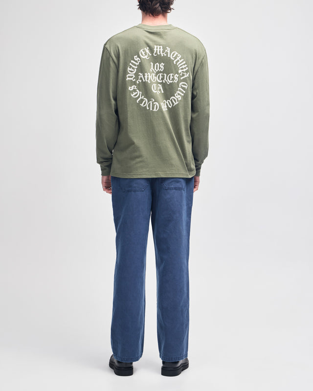 Torino Ls Tee - Cypress Green