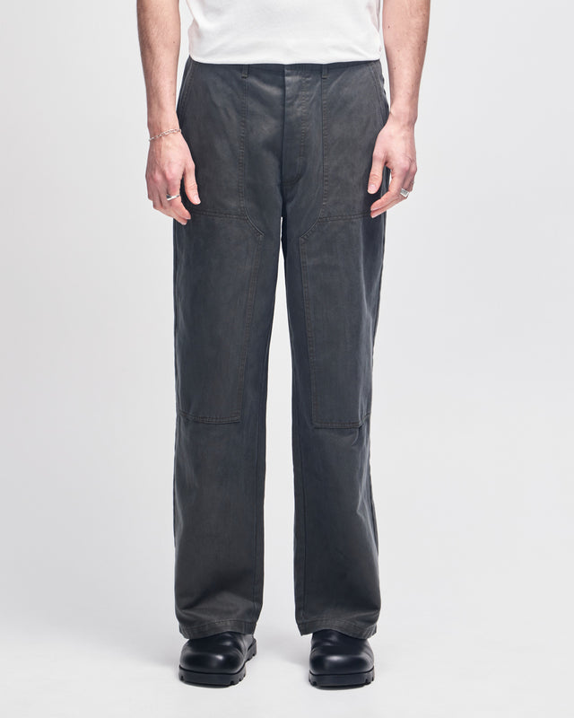Benson Double Knee Pant - Forest Green