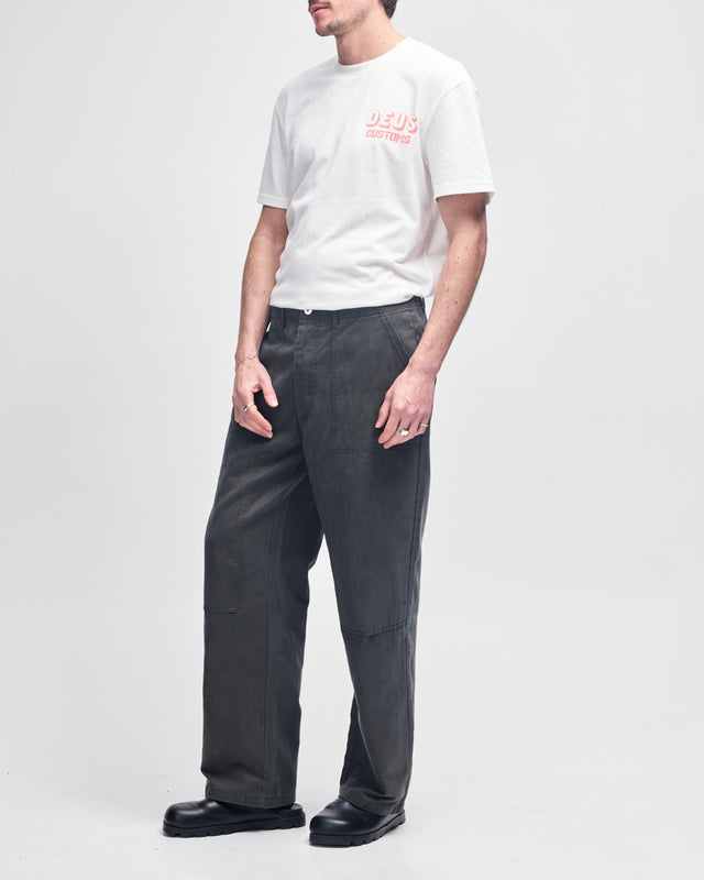 Benson Double Knee Pant - Forest Green