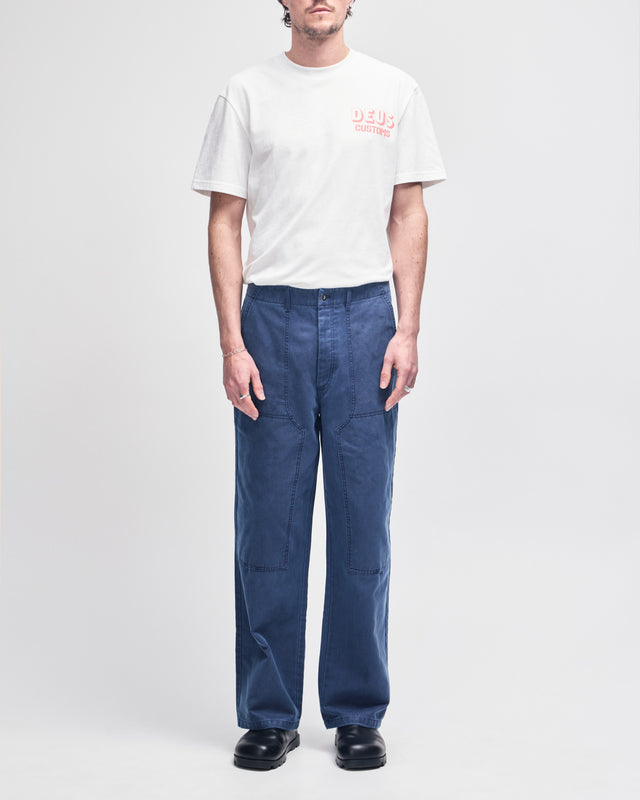 Benson Double Knee Pant - Indigo