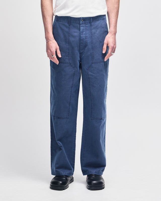 Benson Double Knee Pant - Indigo