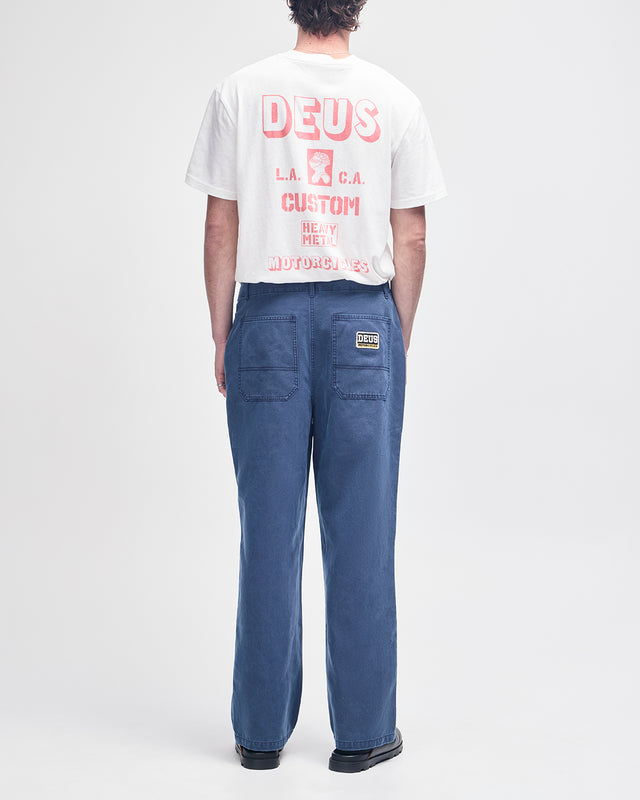Benson Double Knee Pant - Indigo