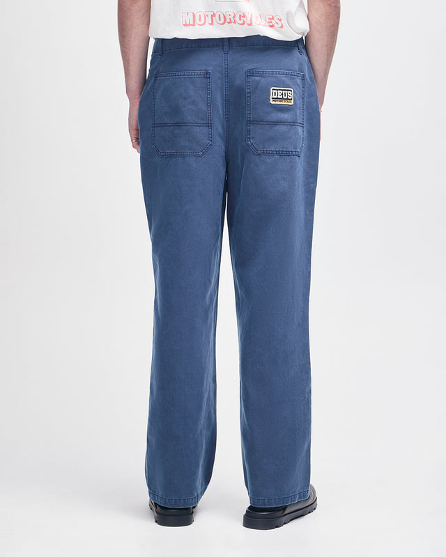Benson Double Knee Pant - Indigo