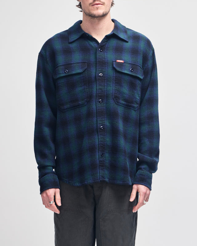 Carm Check Shirt - Black Check
