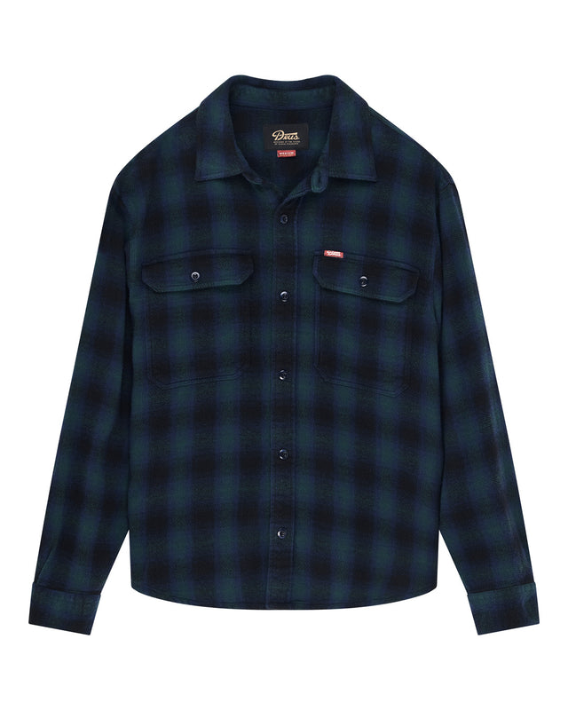Carm Check Shirt - Black Check
