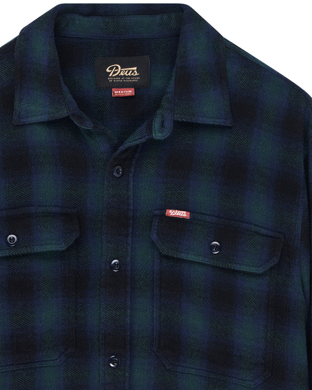 Carm Check Shirt - Black Check