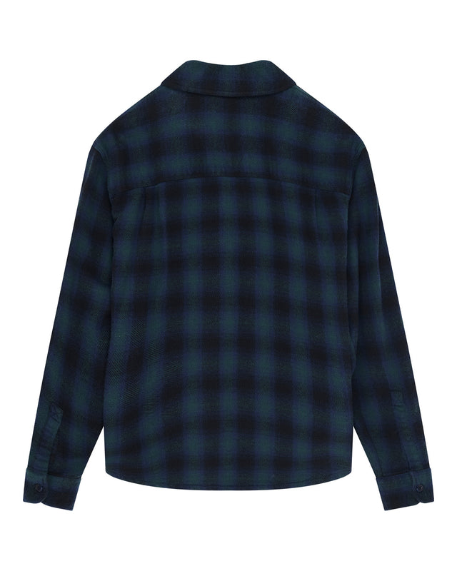 Carm Check Shirt - Black Check
